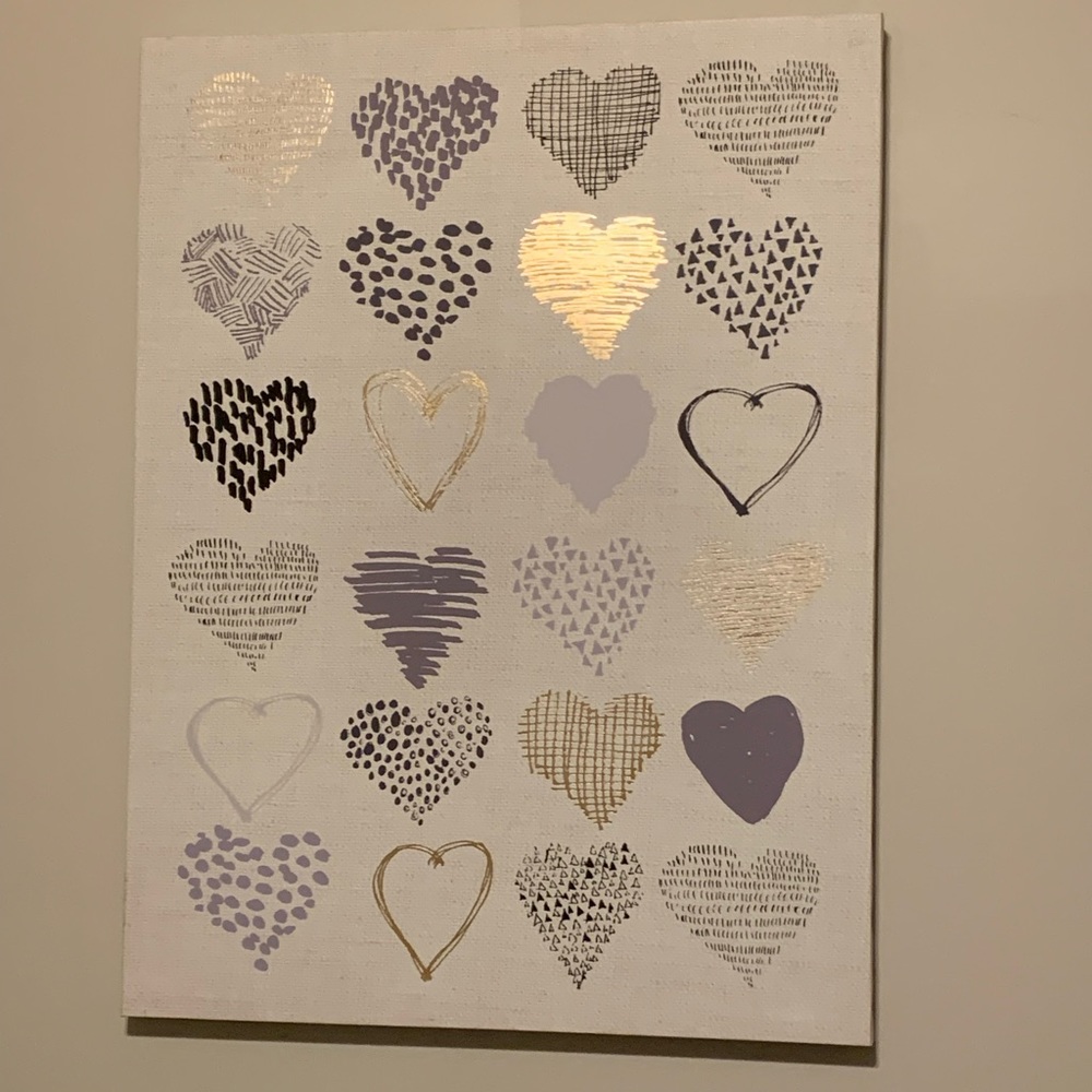 Crazy About You, art piece has a Beauty & Fashion design with a Hearts theme